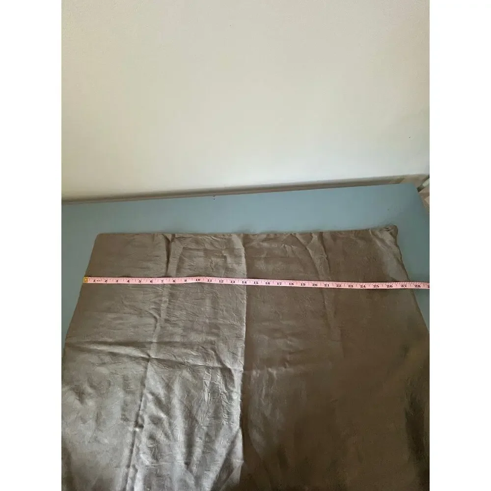 Zima Silk 100% Mulberry silk standard size pillowcase grey zipper comfort